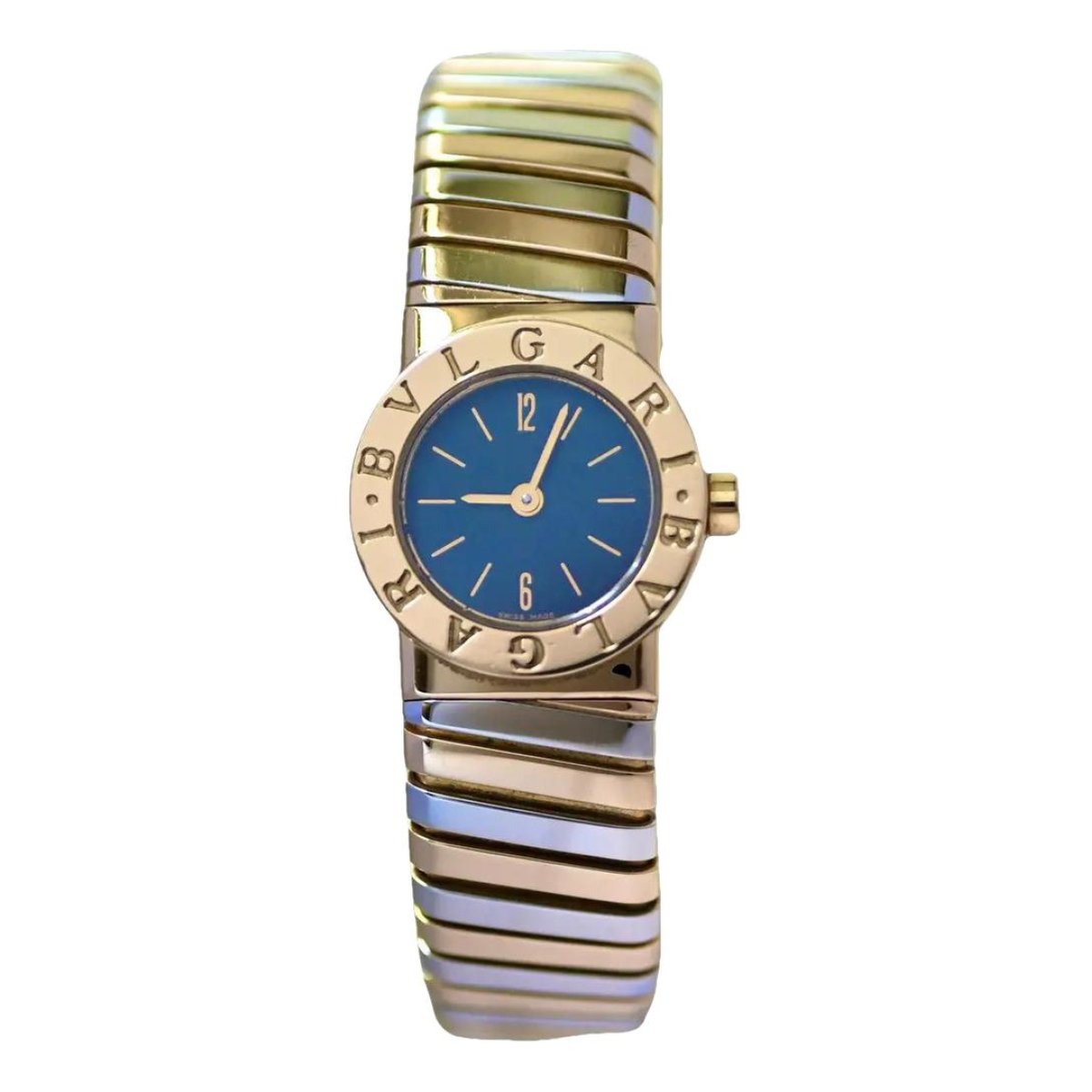 Serpenti yellow gold watch