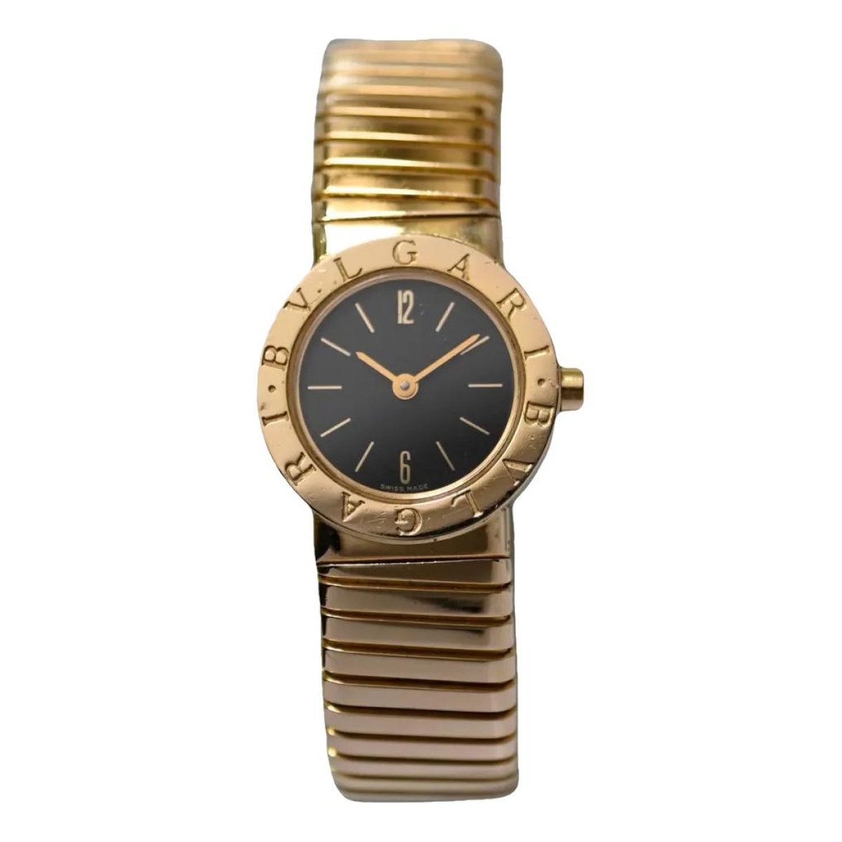 Serpenti yellow gold watch