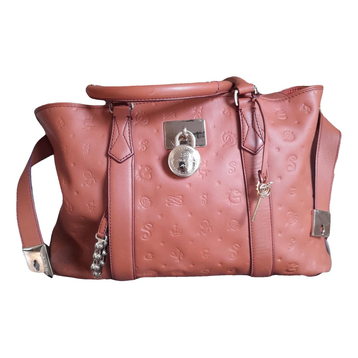 Daligramme leather handbag