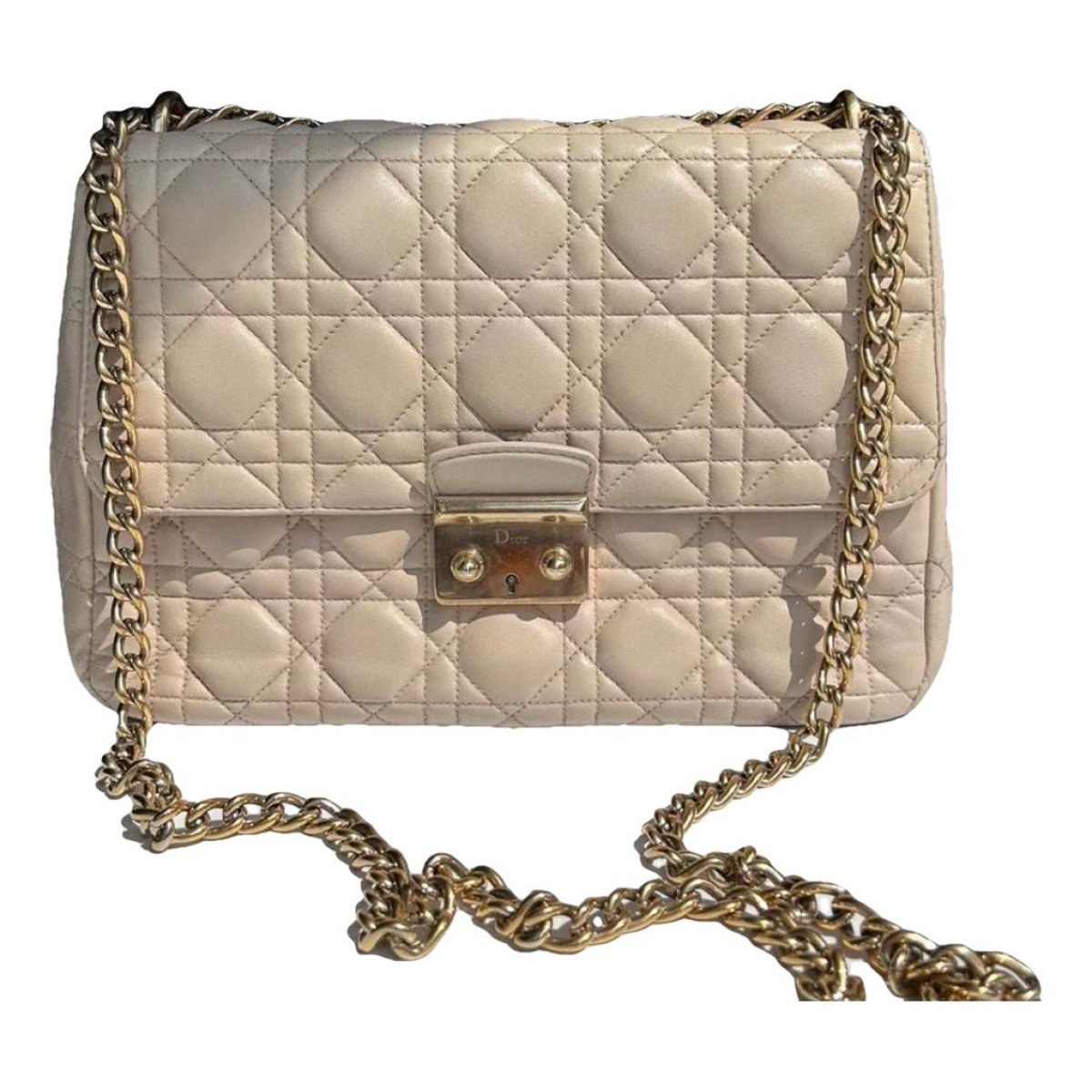 Miss Dior leather crossbody bag