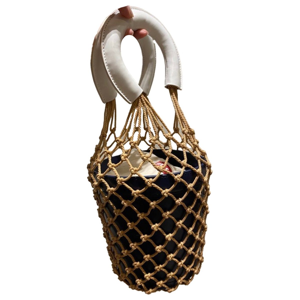 Moreau leather handbag