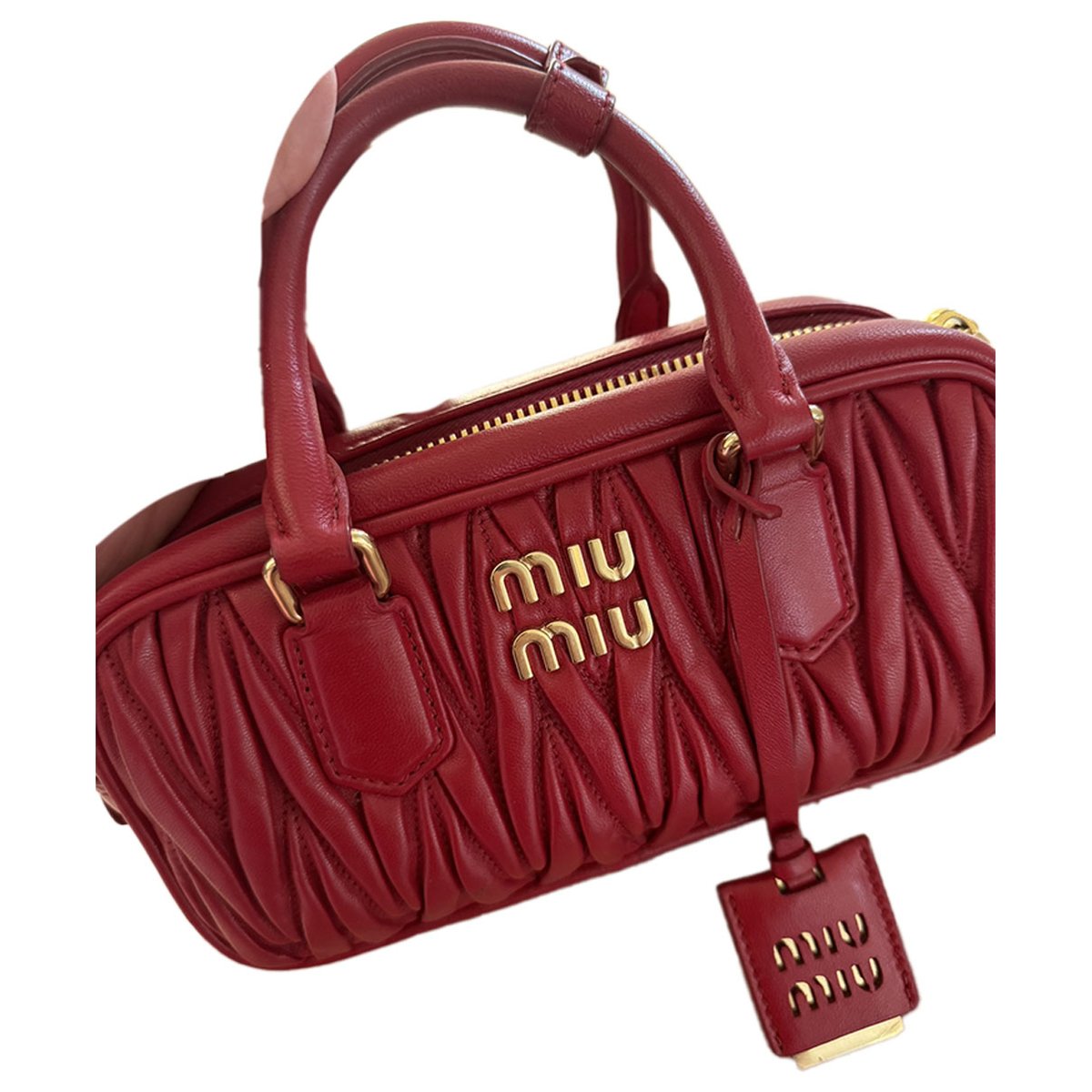 Arcadie leather handbag