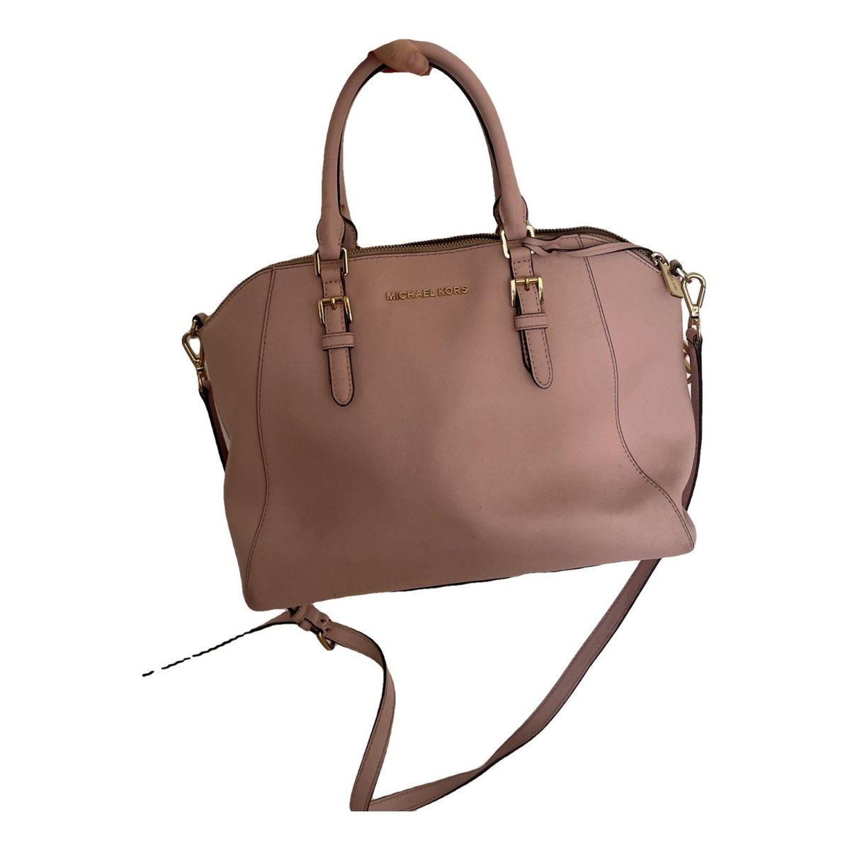 Riley leather clutch bag