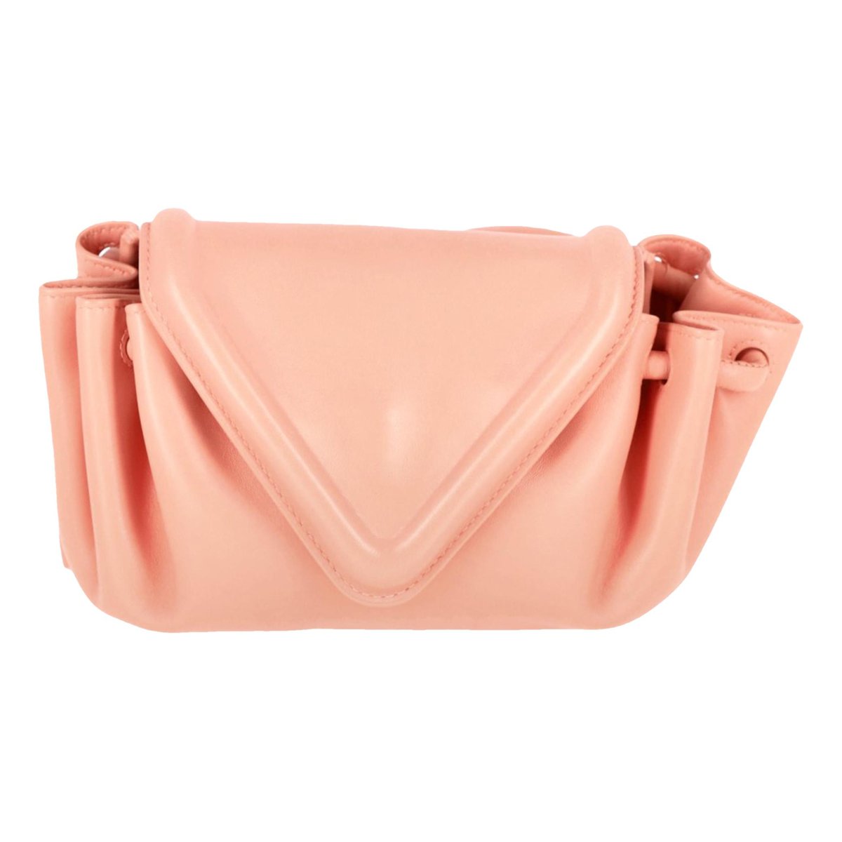 Beak leather crossbody bag