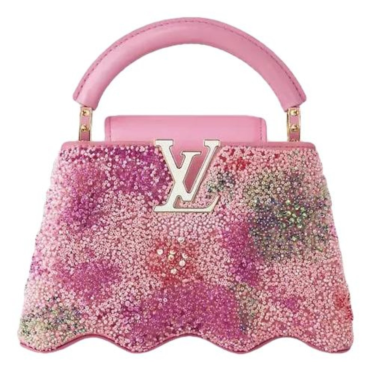 Capucines leather handbag