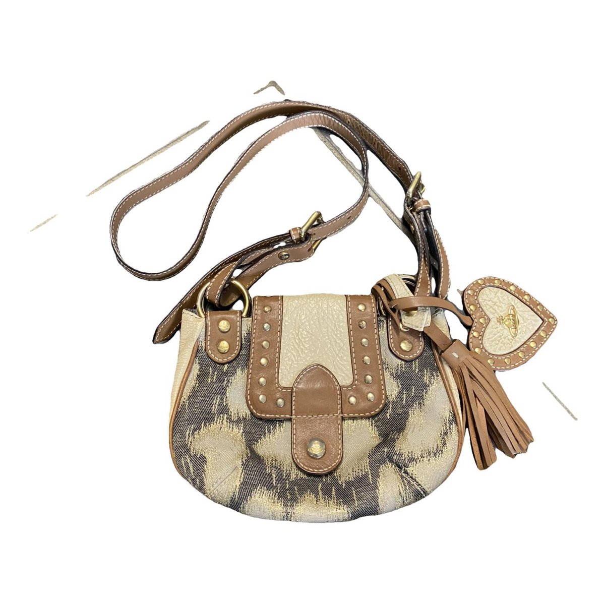 Chancery Heart leather crossbody bag