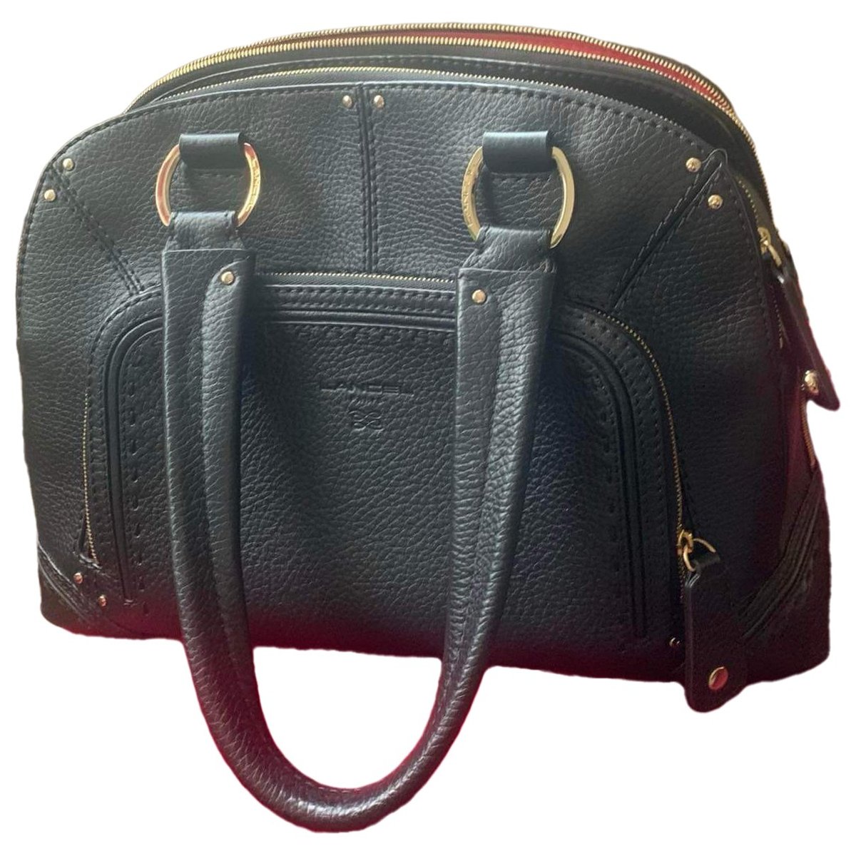 Mademoiselle Adjani leather handbag