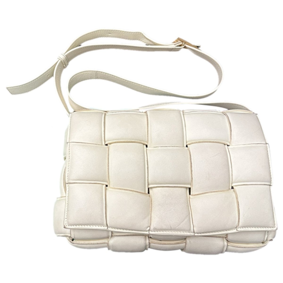 Cassette Padded leather crossbody bag