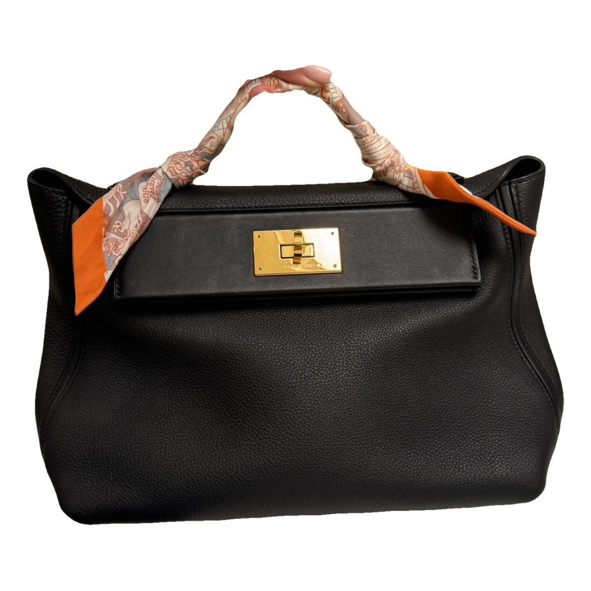 24/24 leather handbag