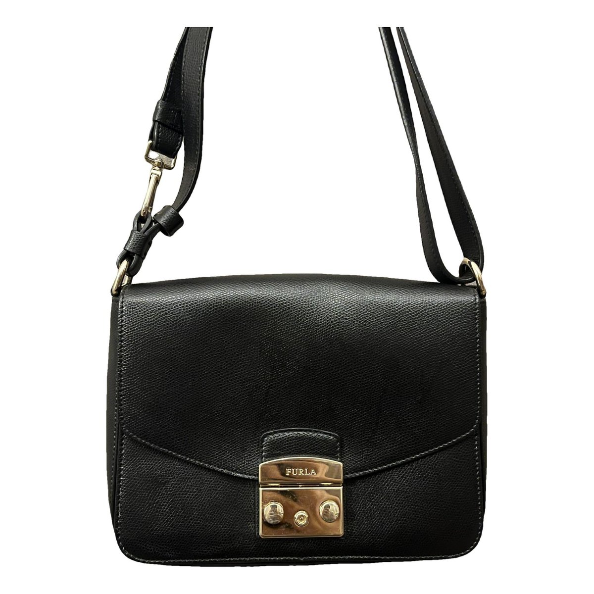 Metropolis leather crossbody bag