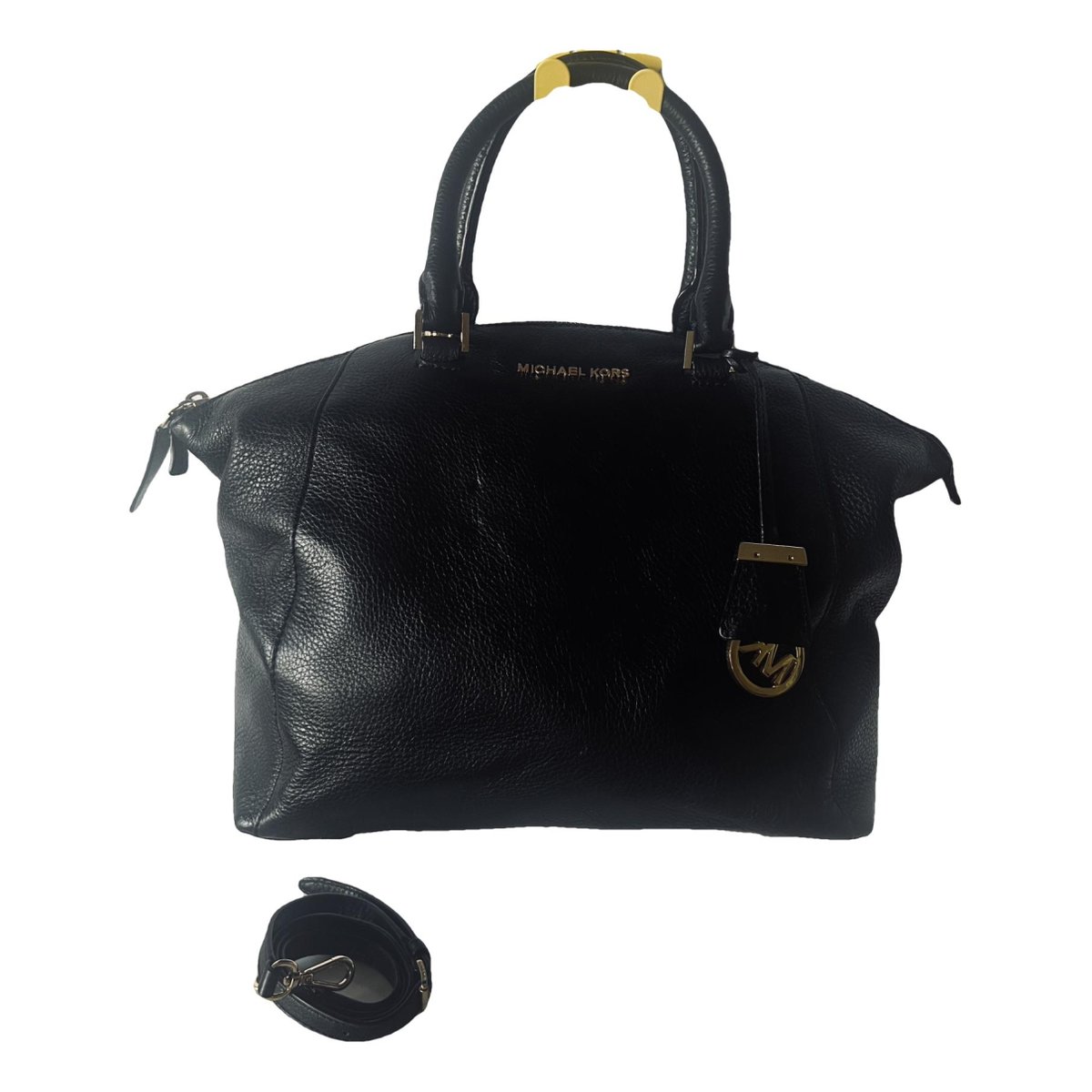 Riley leather handbag