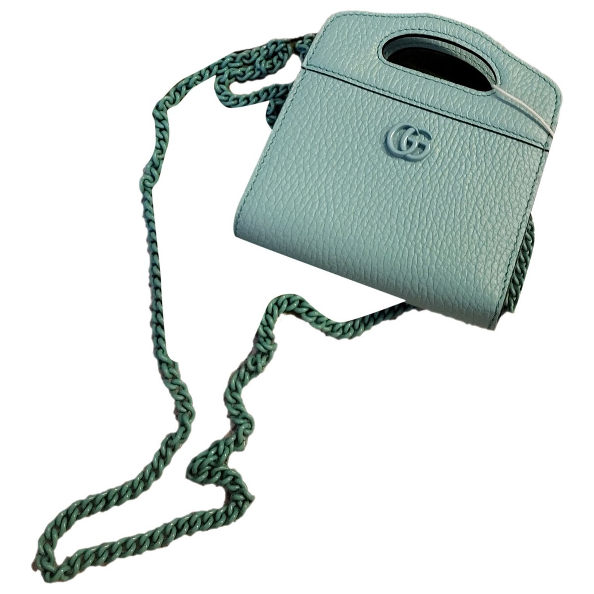 GG Marmont Chain Flap Wallet leather crossbody bag