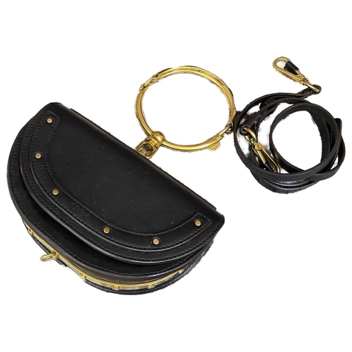 Bracelet Nile leather crossbody bag