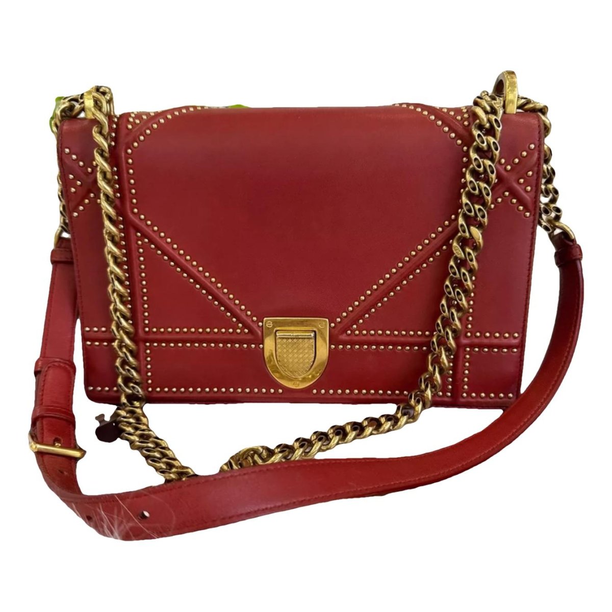 Diorama leather crossbody bag