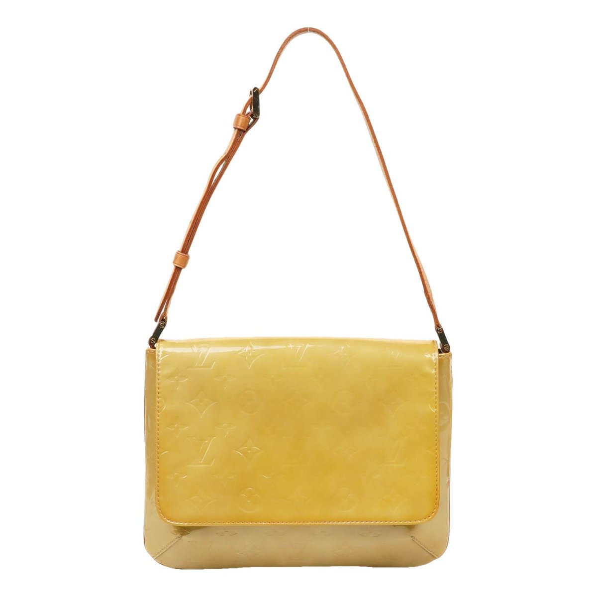 Thompson patent leather handbag