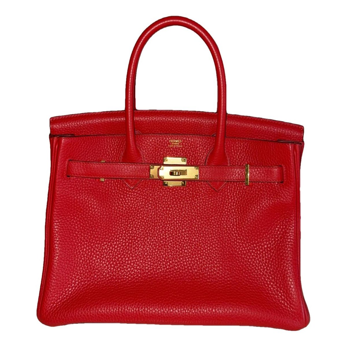 Birkin 30 leather handbag