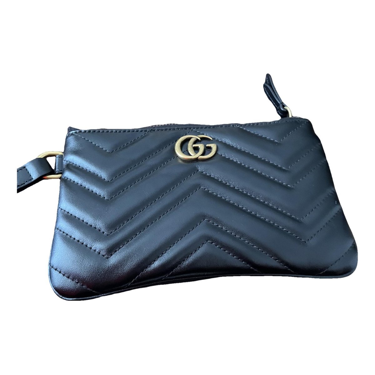 Marmont leather clutch bag