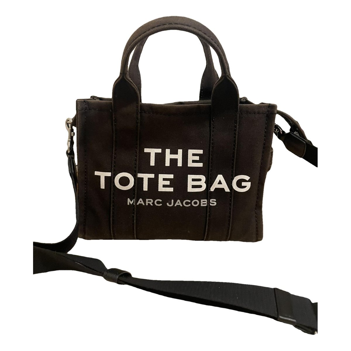 The Tag Tote cloth clutch bag
