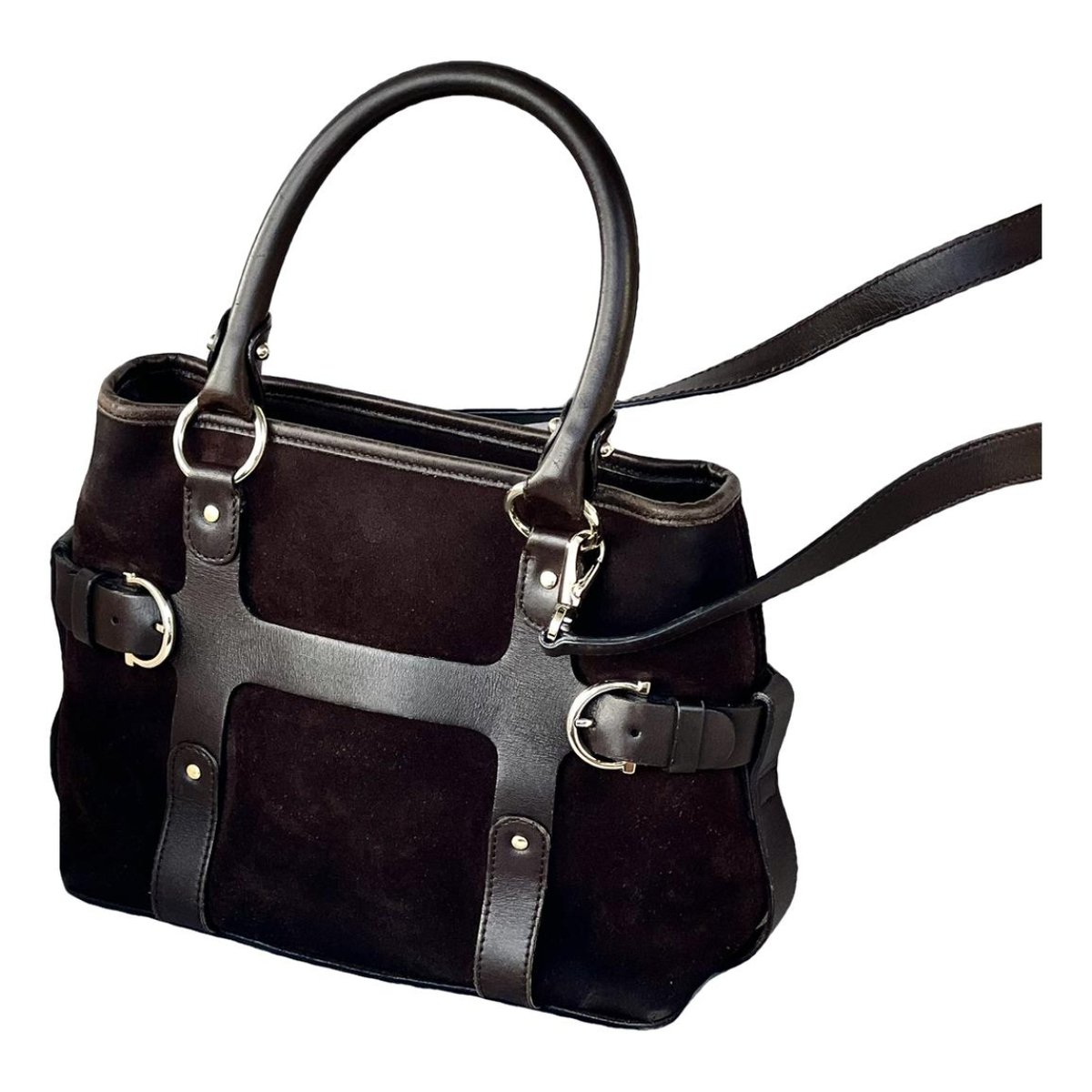 Iconic Top Handle leather handbag