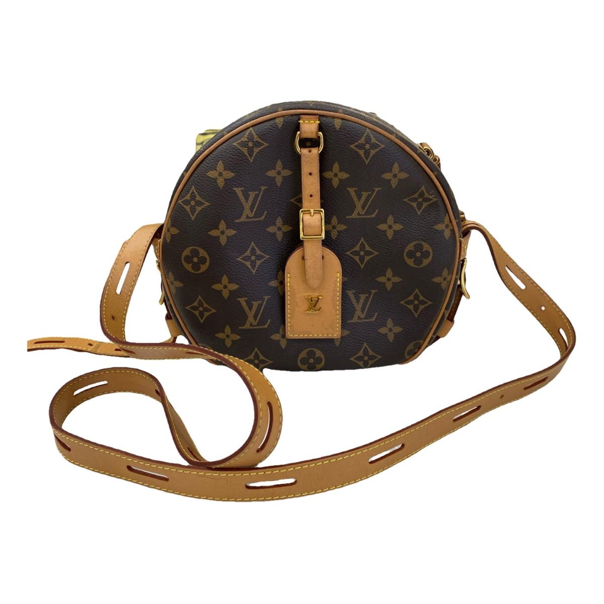 Boîte chapeau souple vinyl crossbody bag