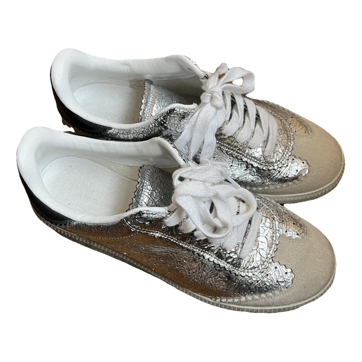 Bryce leather trainers