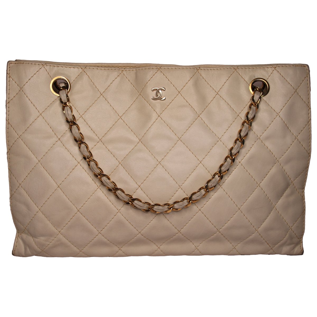 Classic CC Shopping leather handbag