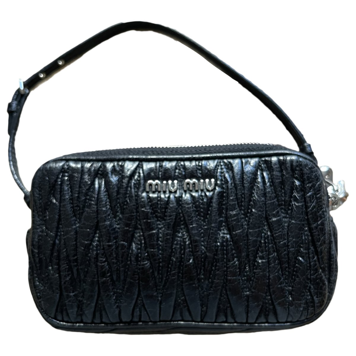 Miu Spirit leather handbag