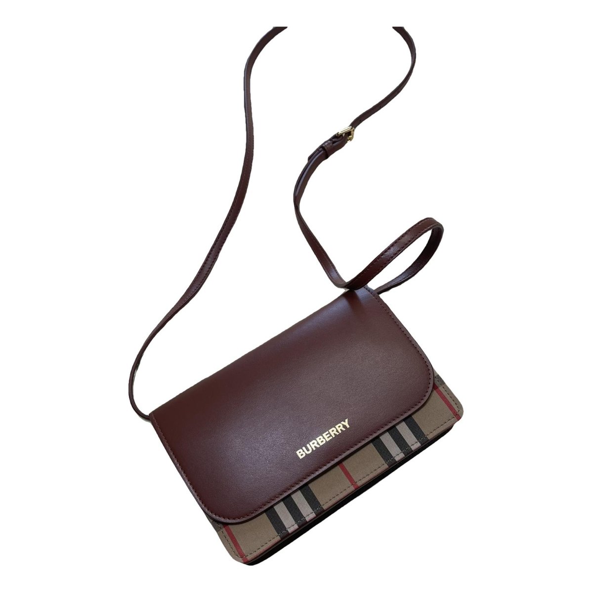 Grace leather crossbody bag