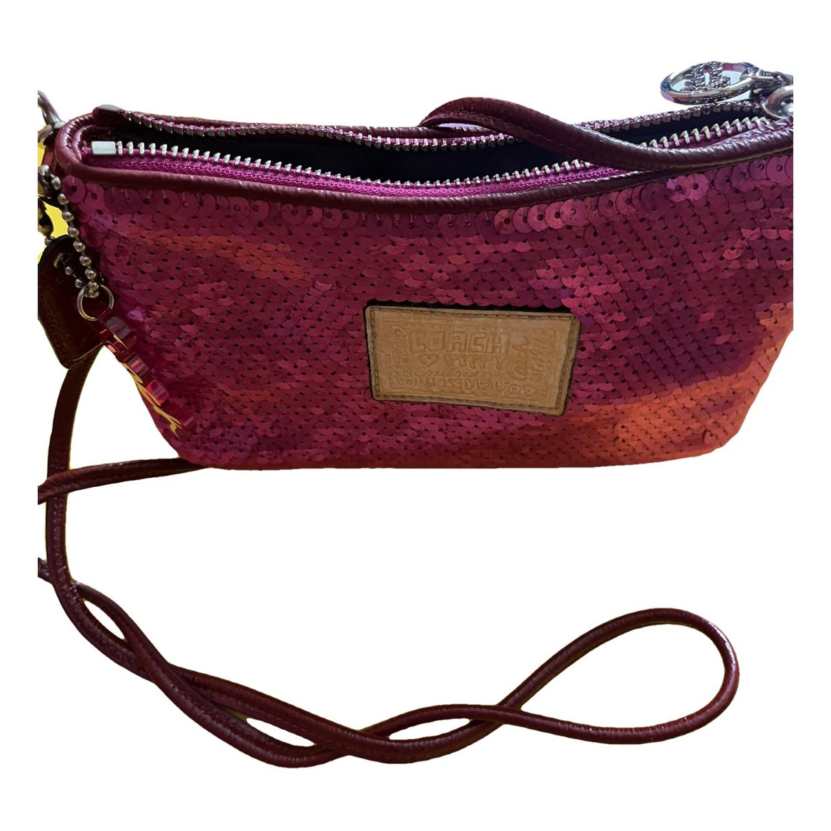 Lane glitter handbag