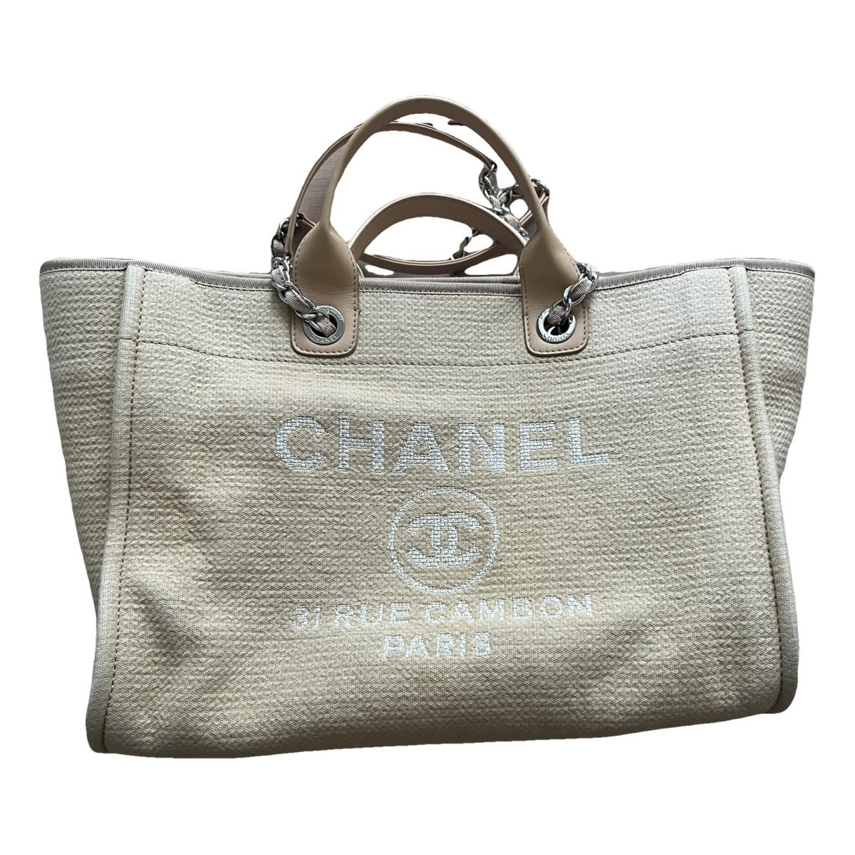 Deauville tweed tote