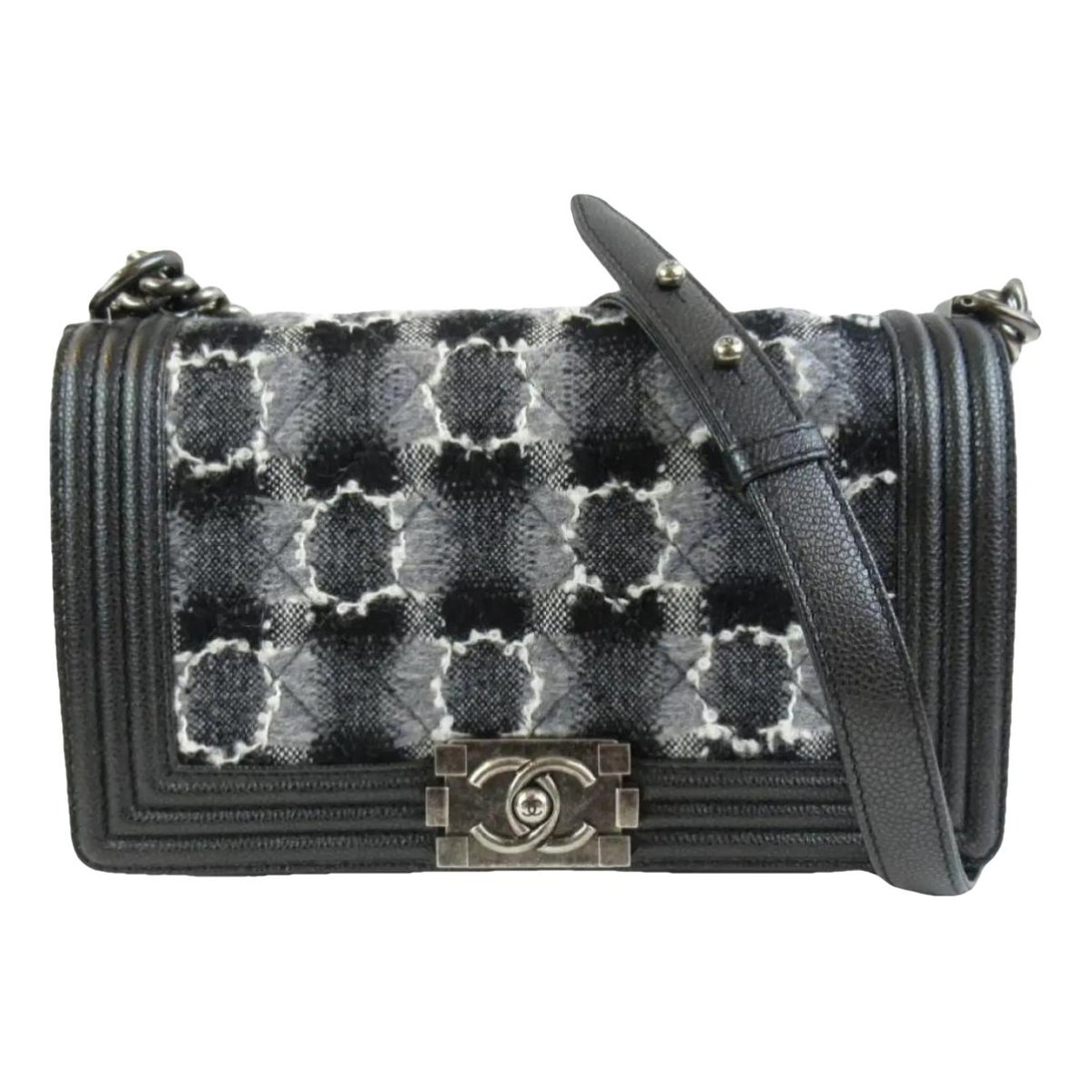 Boy tweed crossbody bag
