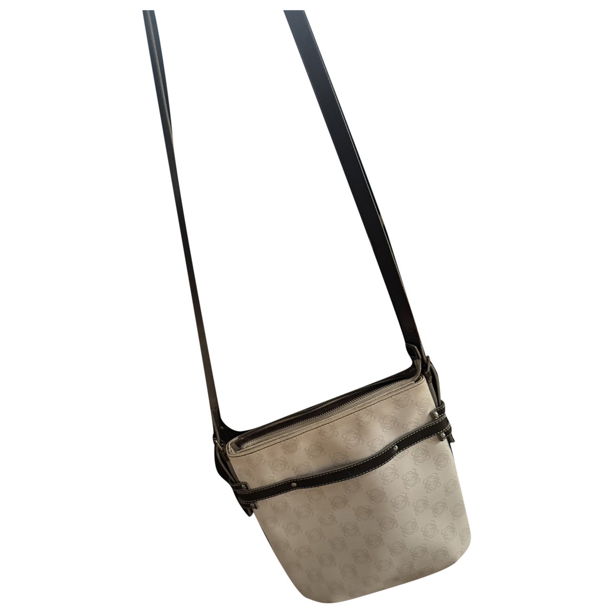 Midnight leather crossbody bag