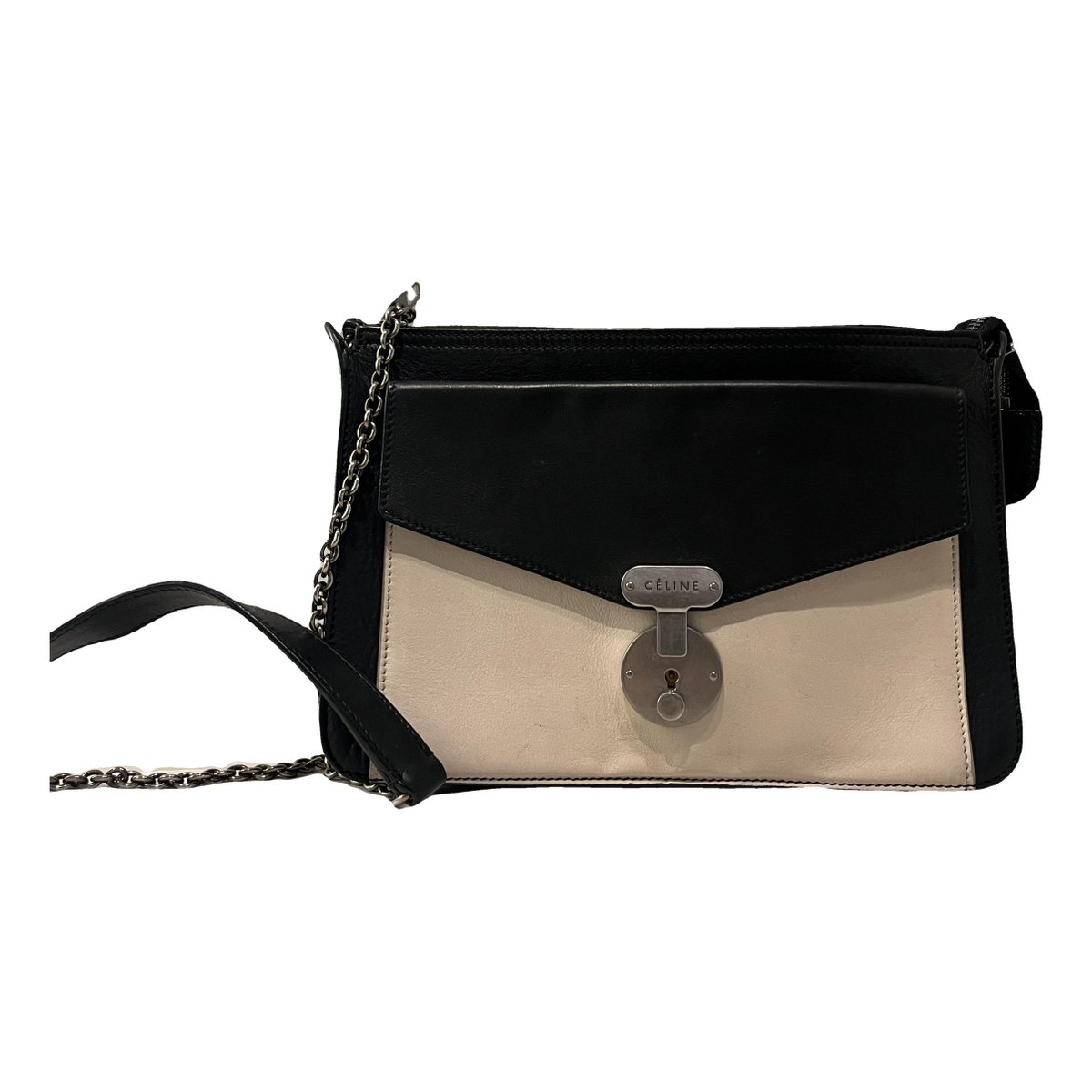 C bag leather crossbody bag
