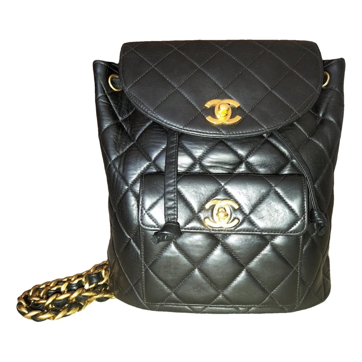Duma leather backpack