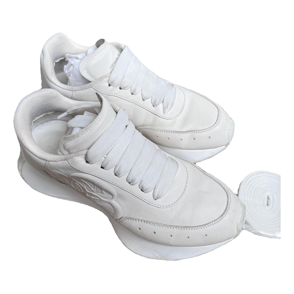 Sprint Runner leather trainers