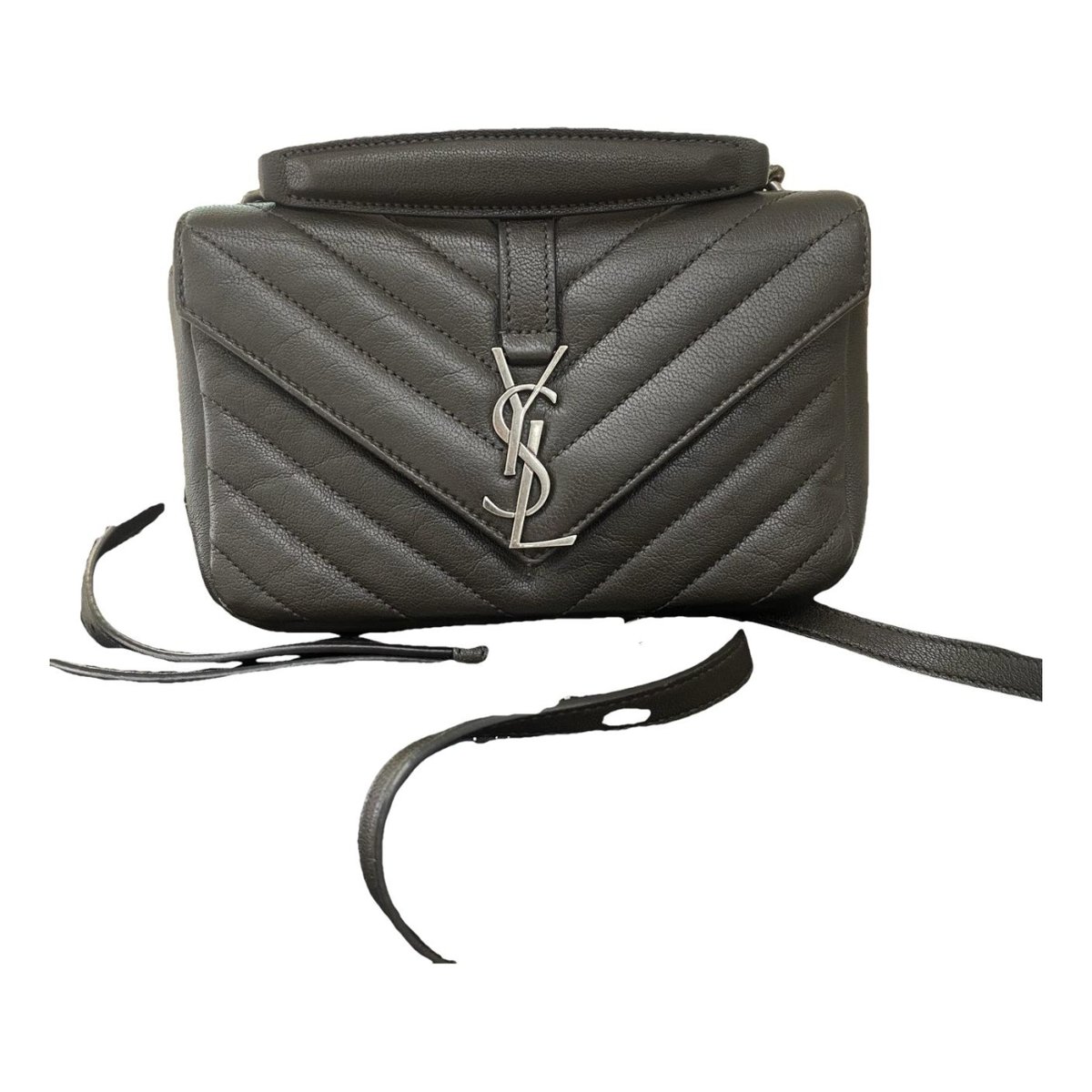 Baby monogramme leather handbag