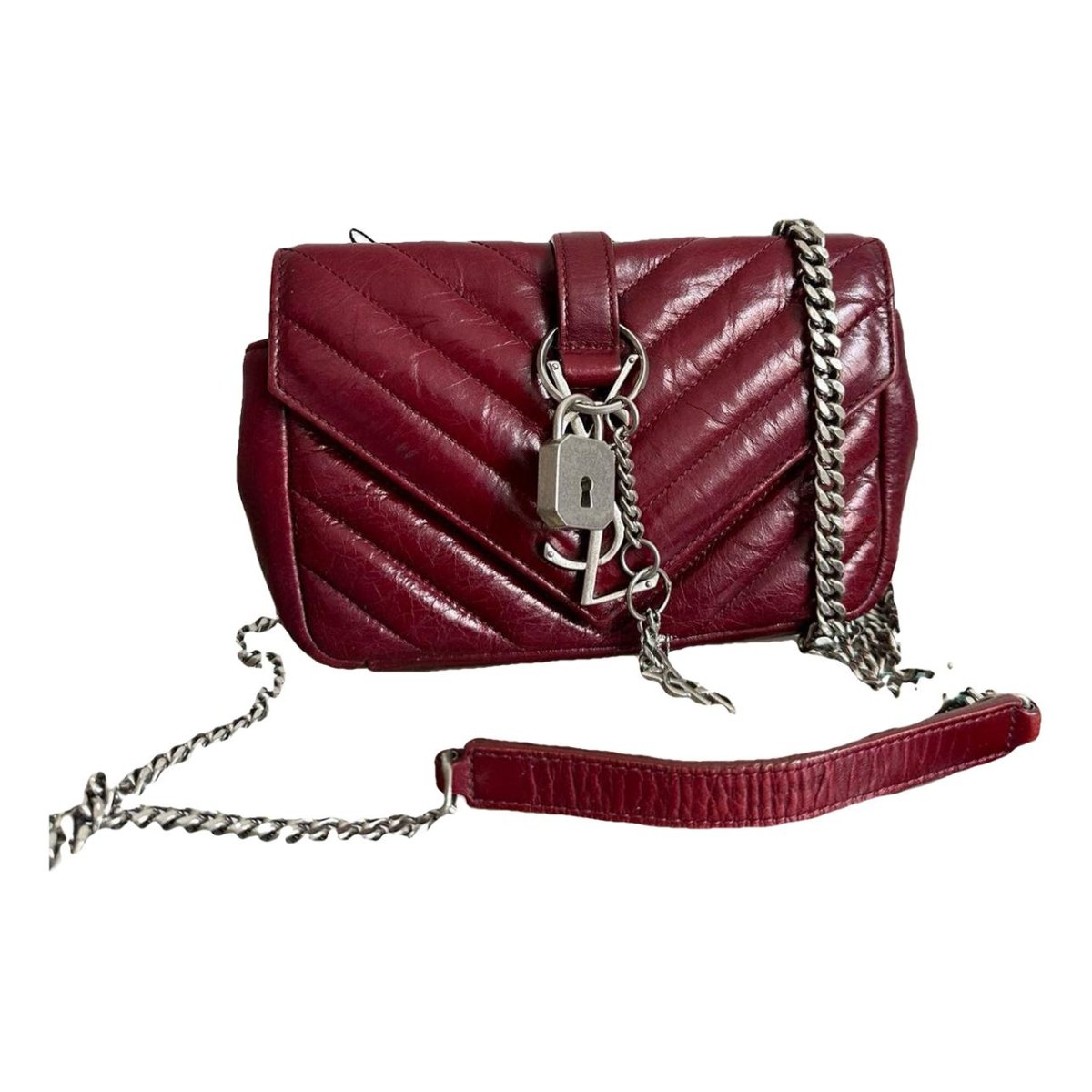 Baby monogramme leather crossbody bag