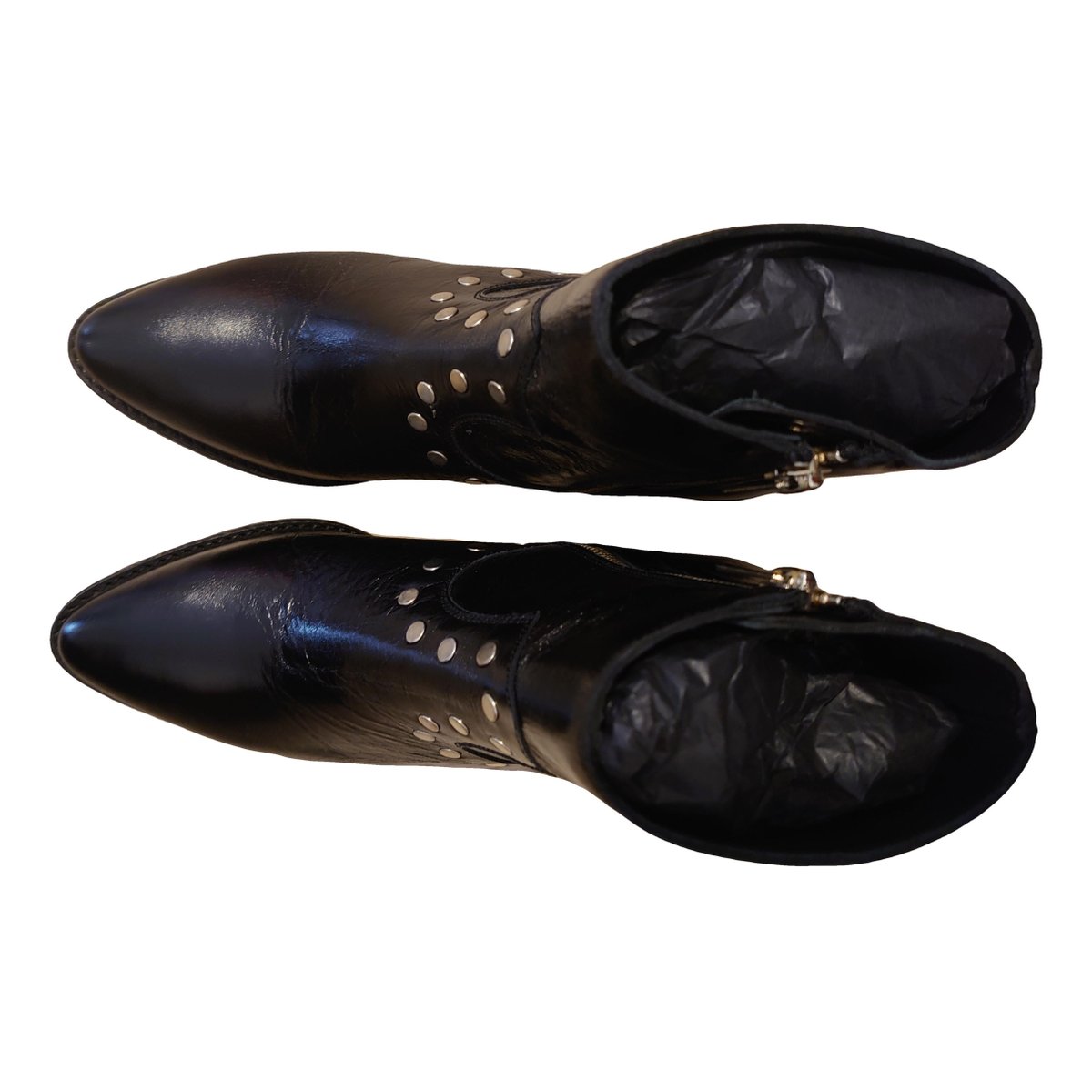 Abby leather cowboy boots