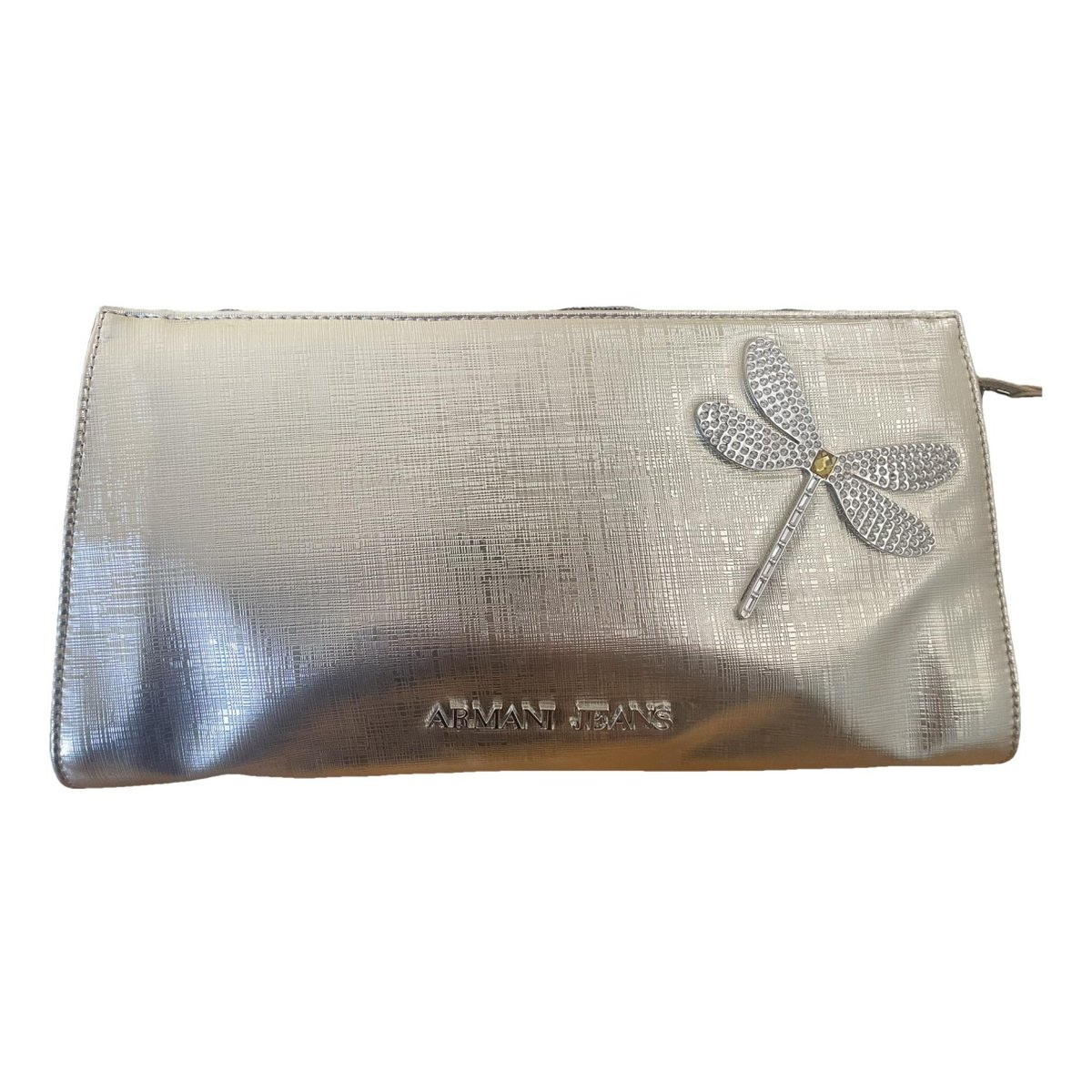 Vinyl clutch bag