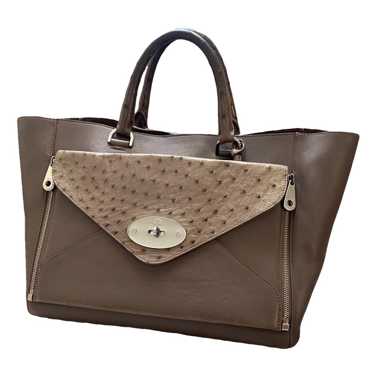 Willow leather handbag