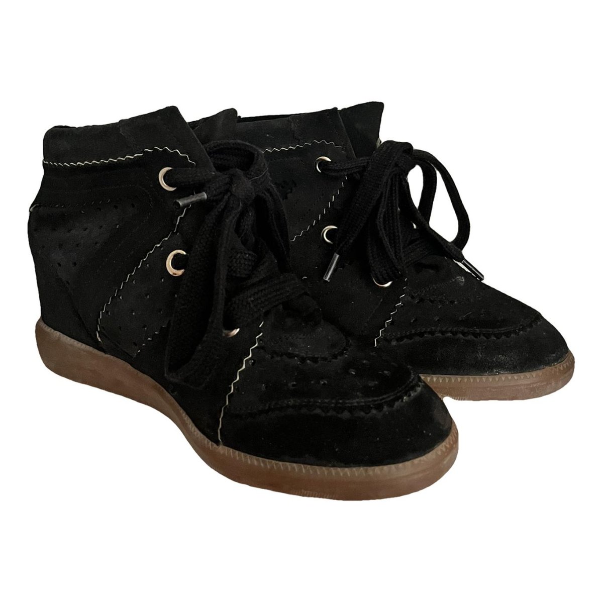 Bobby leather trainers