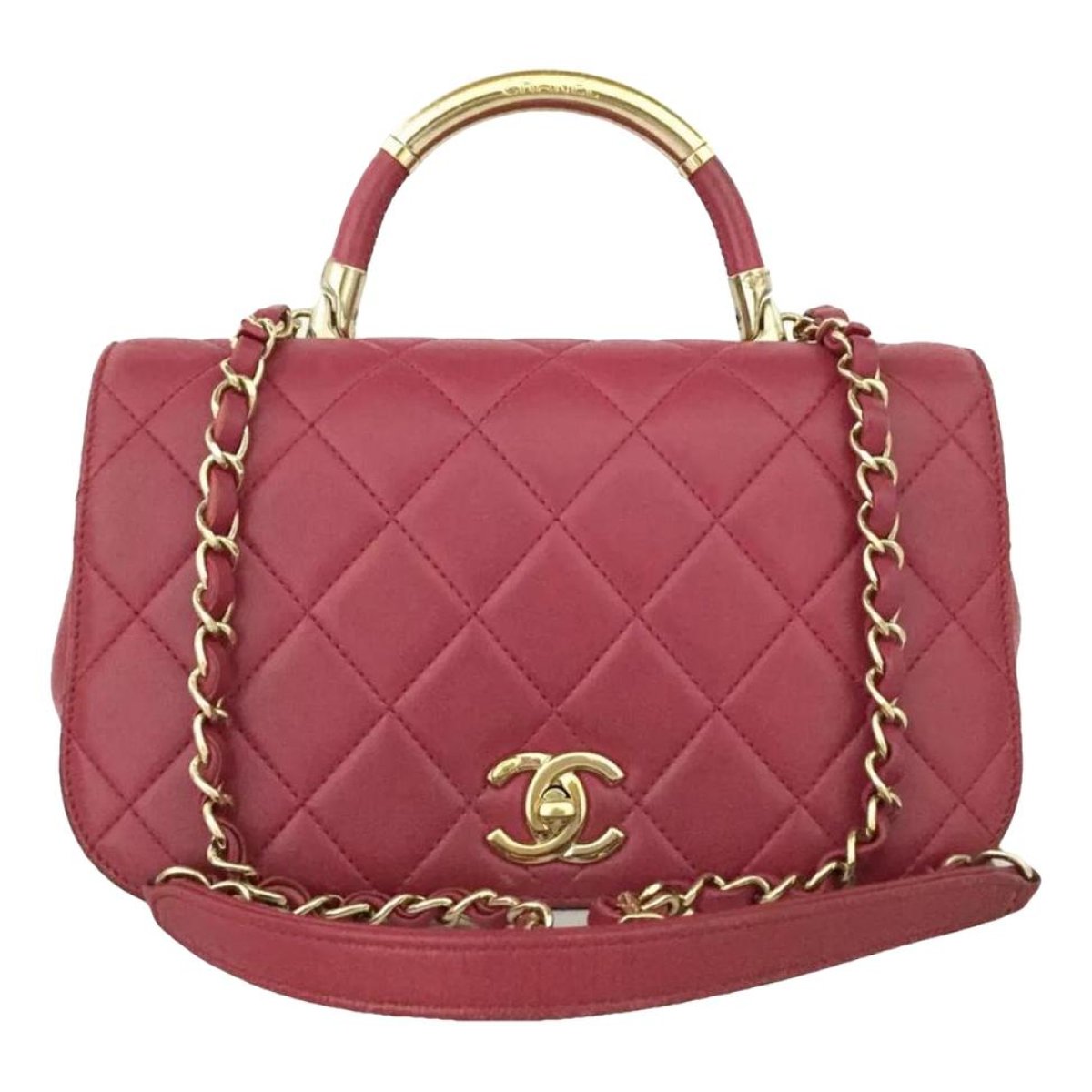 Timeless Classique Top Handle leather handbag