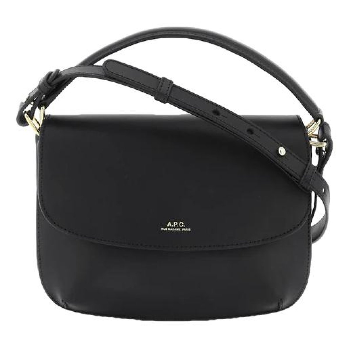 Patent leather clutch bag