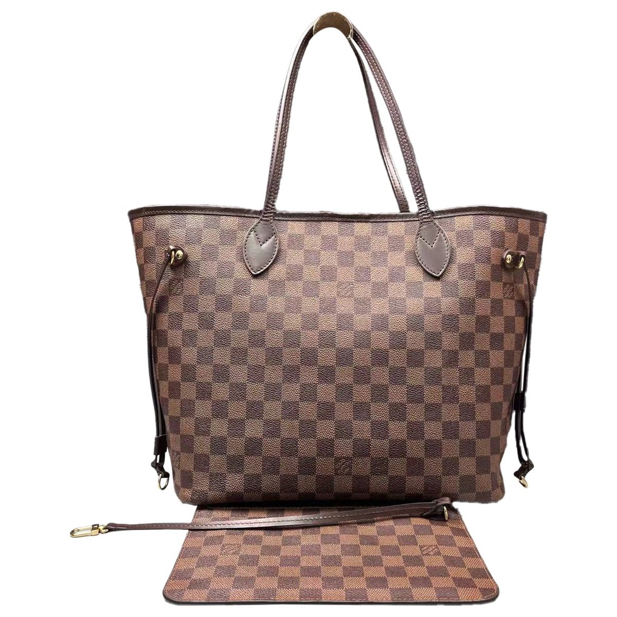 Neverfull leather tote
