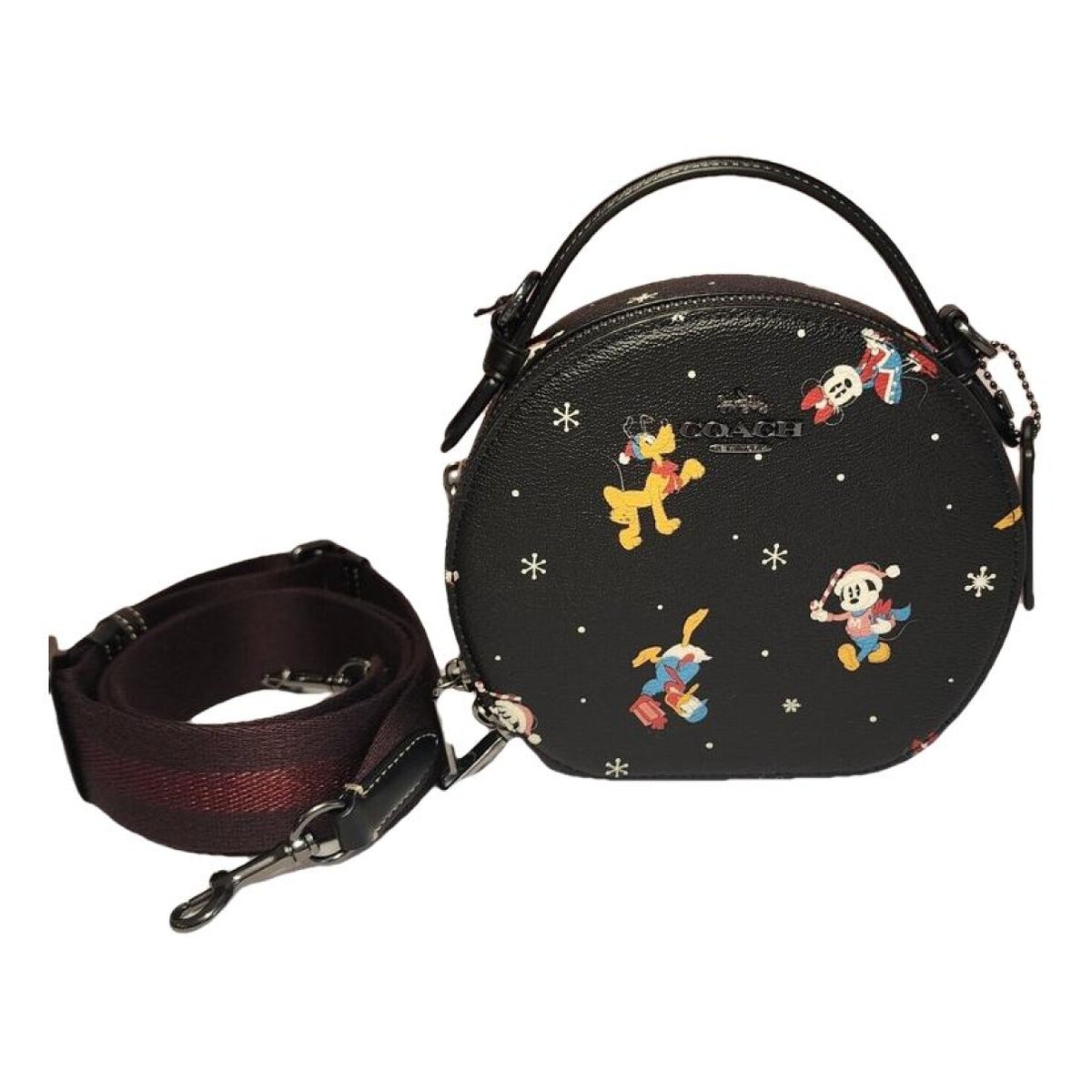 Disney collection leather handbag