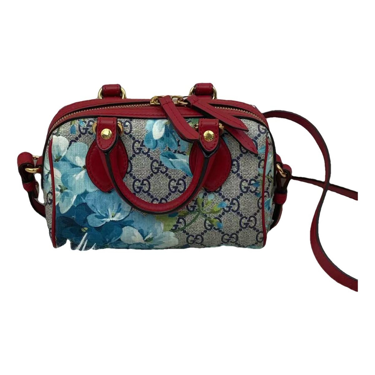 Boston leather handbag