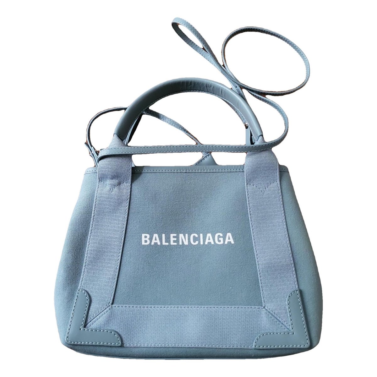 Navy cabas tote