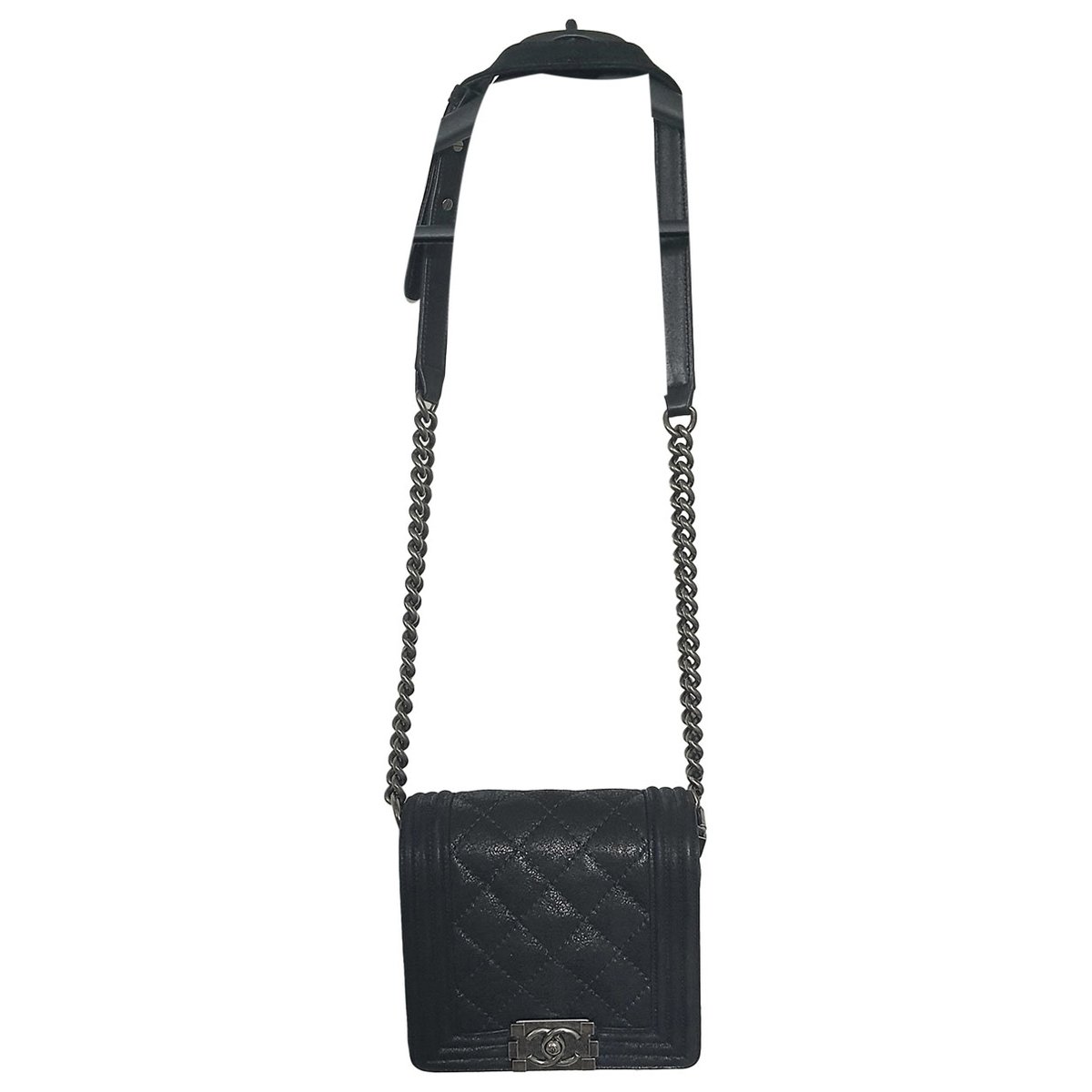 Boy leather crossbody bag
