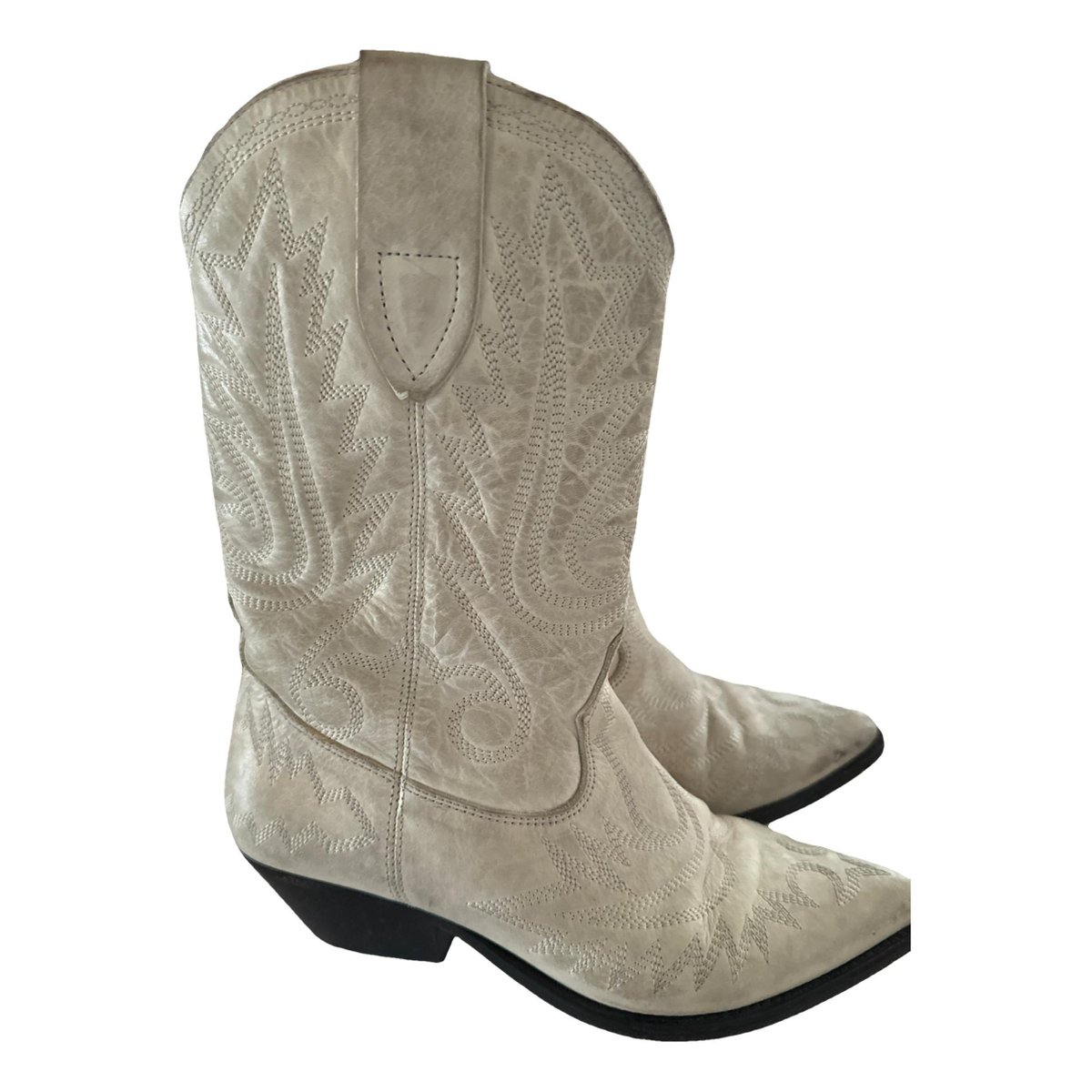 Duerto leather western boots