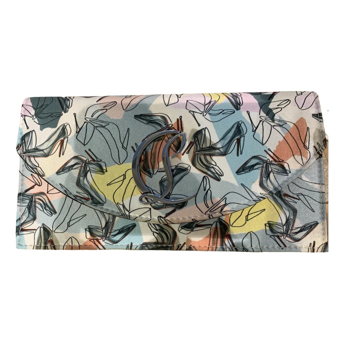 Loubi54 silk crossbody bag